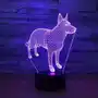 Lampka 3D Led Usb Pies Dog Bulterier Husky Pilot Sklep