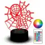 Lampka Nocna Led Statuetka 3D Grawer Marvel Spiderman Bajka Film Dla Dzieci Sklep