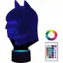 Lampka Nocna z Imieniem Batman Dark 3D Led Grawer Sklep