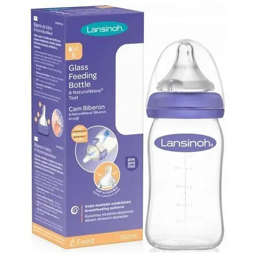 Lansinoh Butelka Szklana 160ml