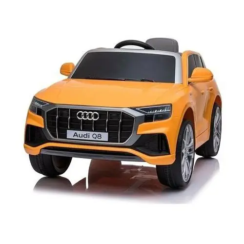 Auto na Akumulator Audi Q8 JJ2066 Żółty Lakierowany LEAN CARS 4