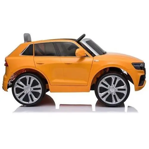 Auto na Akumulator Audi Q8 JJ2066 Żółty Lakierowany LEAN CARS 3