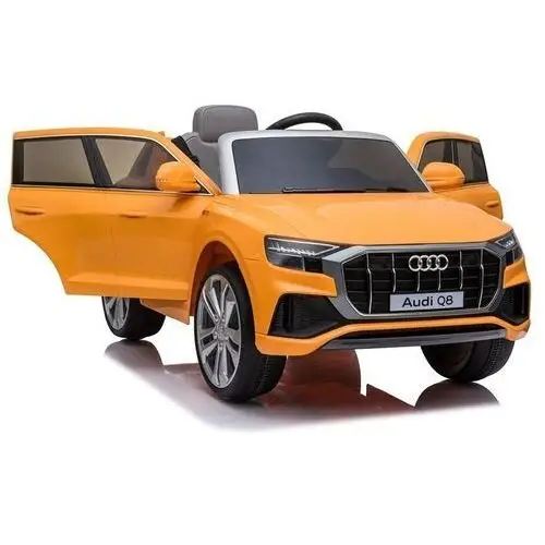 Auto na Akumulator Audi Q8 JJ2066 Żółty Lakierowany LEAN CARS 2