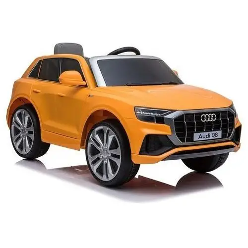 Auto na Akumulator Audi Q8 JJ2066 Żółty Lakierowany LEAN CARS