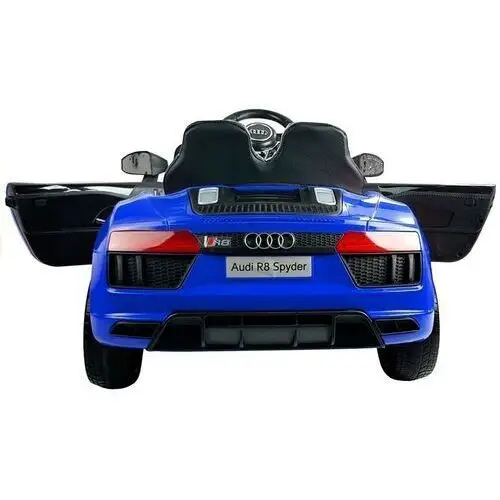 Lean cars Auto na akumulator audi r8 spyder niebieskie 5