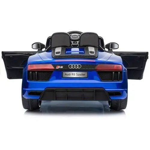 Lean cars Auto na akumulator audi r8 spyder niebieskie 4