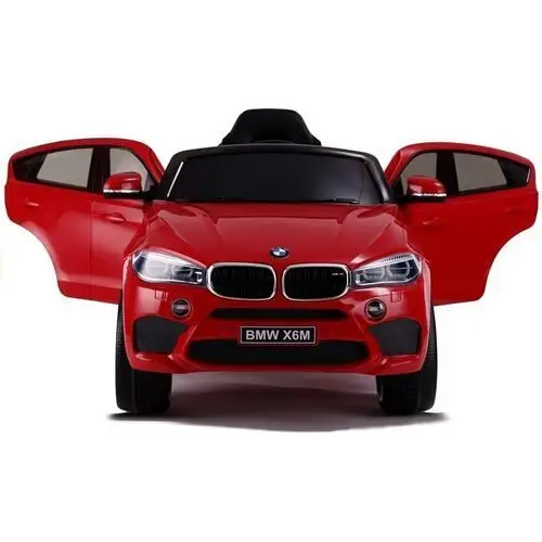 Auto na Akumulator BMW X6 Czerwony Skóra, EVA LEAN CARS 3