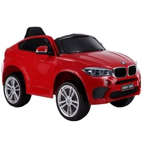 Auto na Akumulator BMW X6 Czerwony Skóra, EVA LEAN CARS