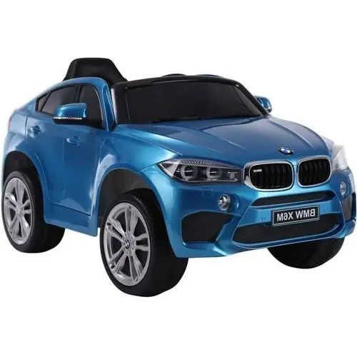 Lean cars Auto na akumulator bmw x6 niebieskie lakierowane 2