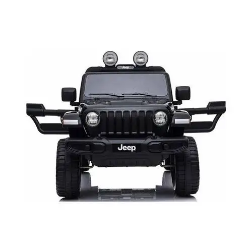 Auto na Akumulator Jeep Rubicon 4x4 Czarny LEAN CARS, kolor czarny 4