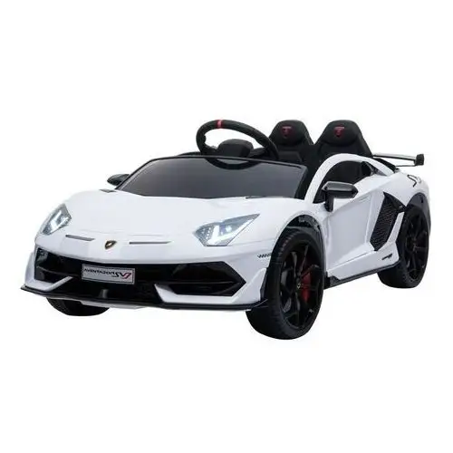 Auto na akumulator lamborghini aventador biały Lean cars 2