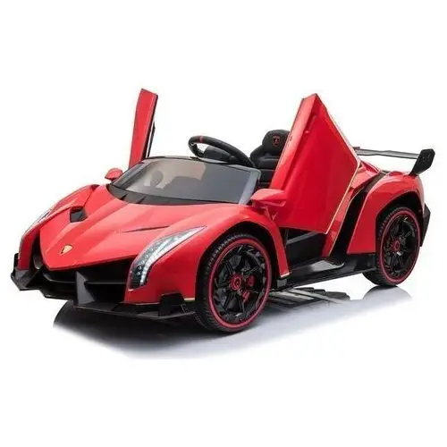 Auto na akumulator lamborghini veneno czerwony Lean cars 5