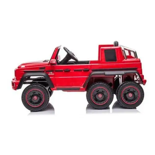 Lean cars Auto na akumulator mercedes benz g63 6x6 czerwony 5