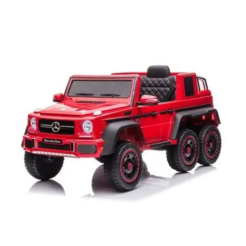 Lean cars Auto na akumulator mercedes benz g63 6x6 czerwony 4