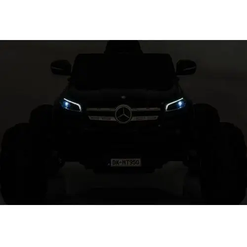 Auto Na Akumulator Mercedes DK-MT950 4x4 Czarny Lakierowany LEAN CARS, kolor czarny 2