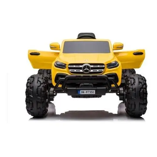 Auto Na Akumulator Mercedes DK-MT950 4x4 Złoto-Żółty Lakierowany LEAN CARS, kolor żółty 5