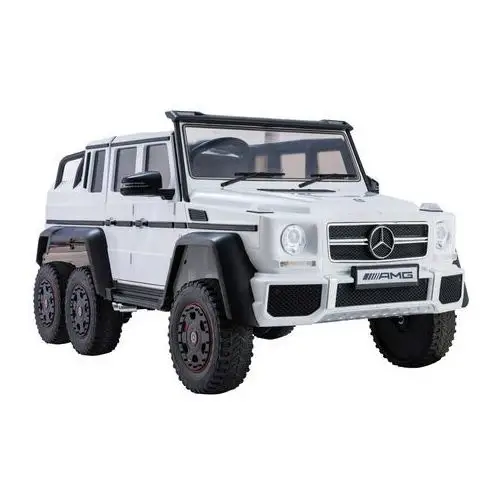 Lean cars Auto na akumulator mercedes g63 6x4 24v biały