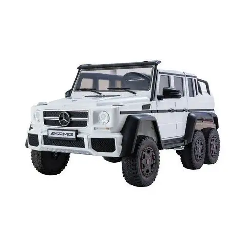 Lean cars Auto na akumulator mercedes g63 6x4 24v biały 2