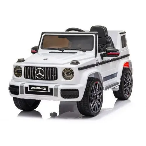 Auto na Akumulator Mercedes G63 AMG Biały BBH-002 LEAN CARS, kolor biały 2