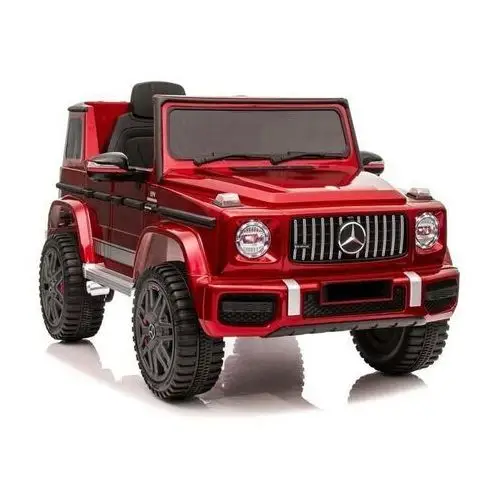 Auto na Akumulator Mercedes G63 Czerwony Lakierowany LEAN CARS, kolor czerwony