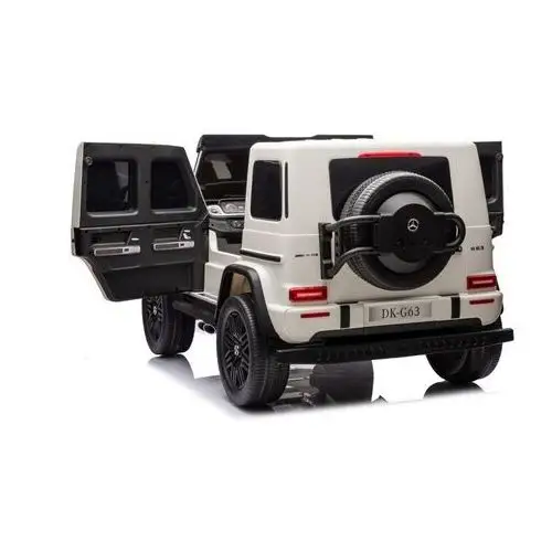 Auto na akumulator mercedes g63 xxl biały 24v Lean cars 3