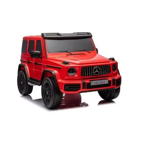 Auto Na Akumulator Mercedes G63 XXL Czerwony 4x4 LEAN CARS, kolor czerwony