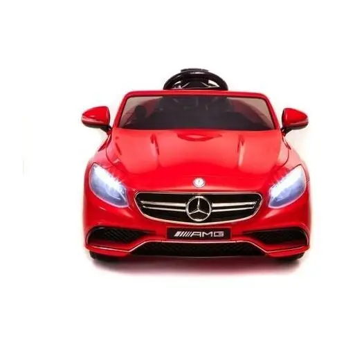 Auto na akumulator mercedes s63 amg czerwony Lean cars 3