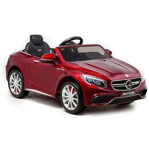 Auto na Akumulator Mercedes S63 Czerwony Lakier LEAN CARS