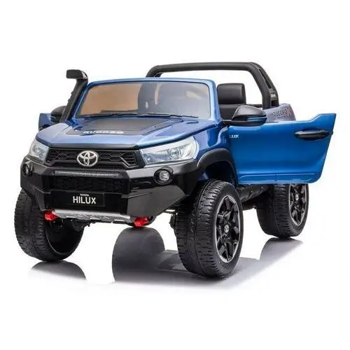 Auto na akumulator toyota hilux niebieski lakierowany Lean cars 3