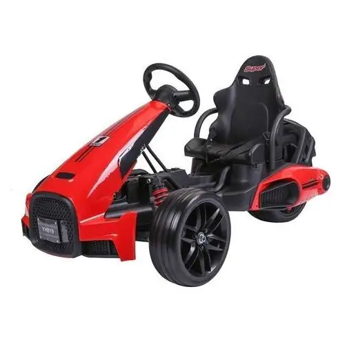 Gokart na Akumulator CH9939 Czerwony LEAN CARS 4