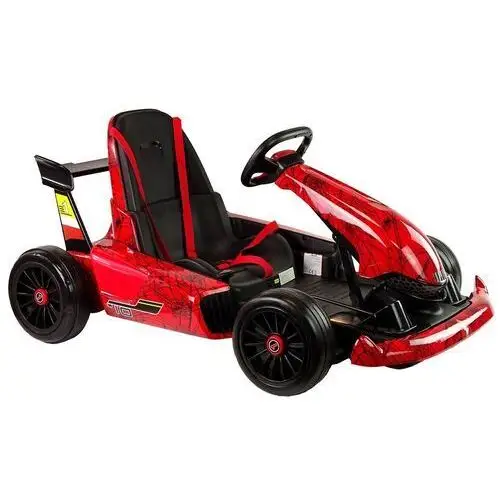 Gokart na akumulator xmx619 czerwony lakierowany spider Lean cars