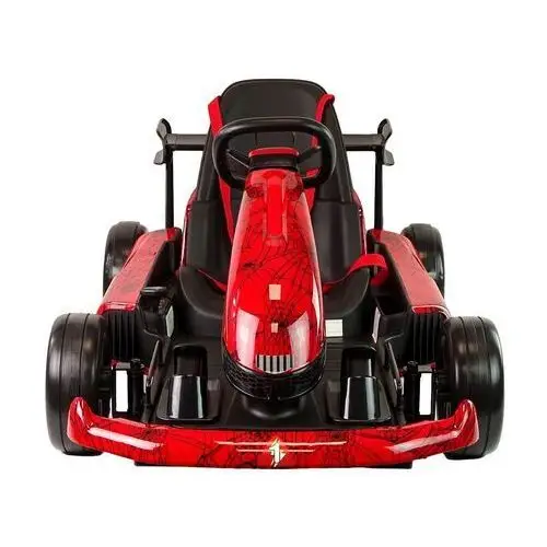 Gokart na akumulator xmx619 czerwony lakierowany spider Lean cars 4