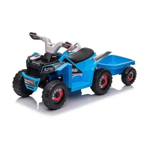 Quad Na Akumulator XMX630T Niebieski Z Przyczepą LEAN CARS, kolor niebieski 2