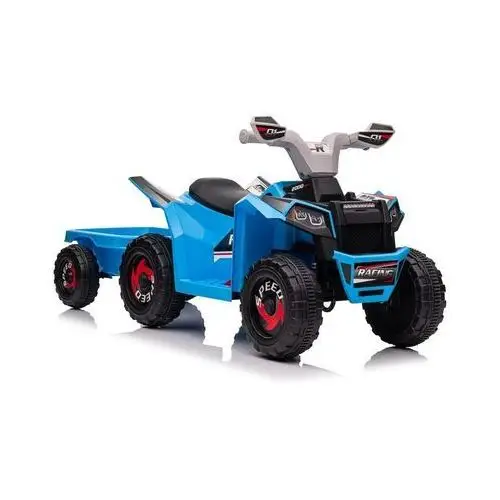 Quad Na Akumulator XMX630T Niebieski Z Przyczepą LEAN CARS, kolor niebieski