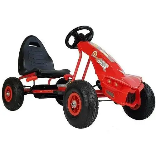 Gokart na Pedały A-18 Czerwony LEAN Toys