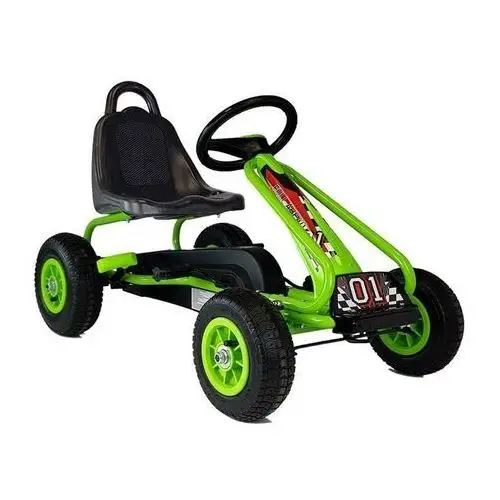 Lean toys Gokart na pedały g201 zielony