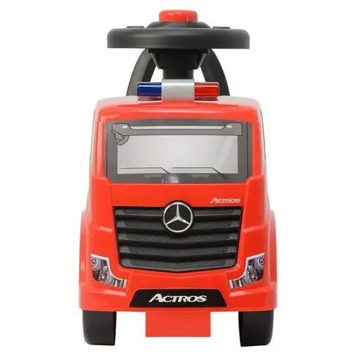 Jeździk Mercedes Actros Policja 3316A Czerwony LEAN Toys 3