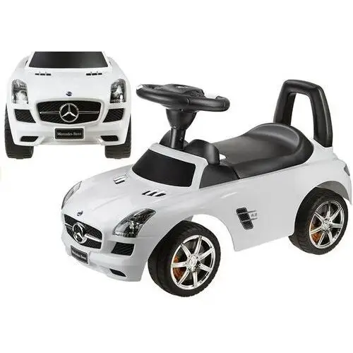 Jeździk Mercedes-Benz SLS AMG Biały LEAN Toys, kolor biały 2