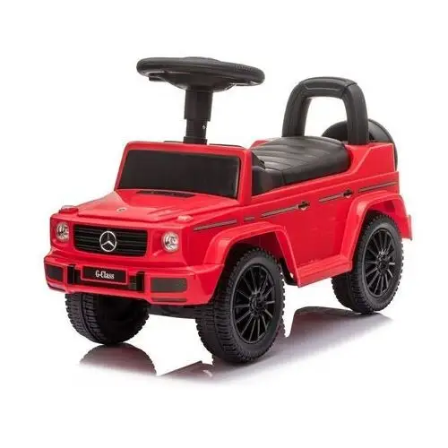 Jeździk Mercedes G-Class 652 Czerwony Dźwięk Klaksonu Silnika LEAN Toys, kolor czerwony 3