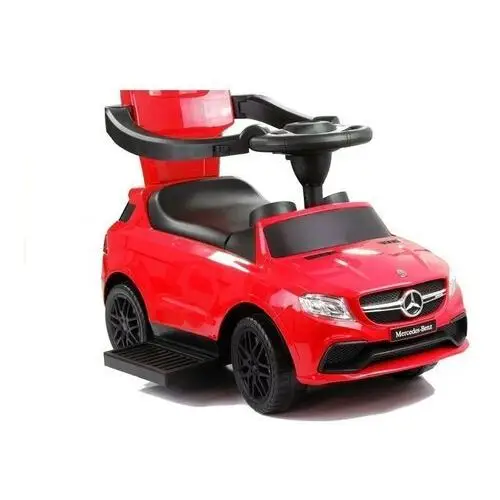 Lean toys Jeździk mercedes pchacz 3w1 barierki czerwony 3288