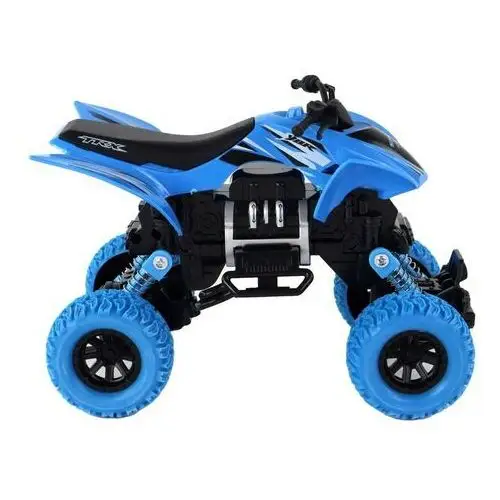 Pojazd Terenowy Pchacz Quad XC Gumowe Koła Niebieski LEAN Toys 5