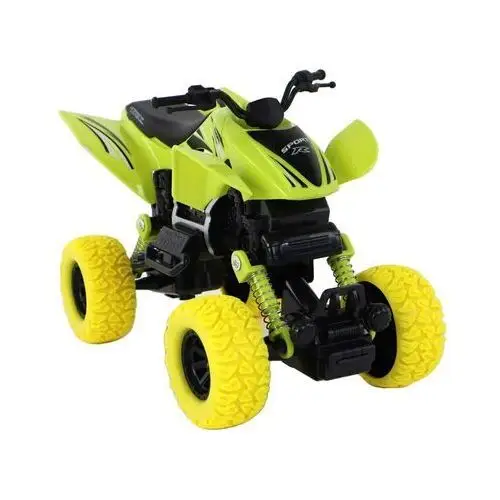 Pojazd Terenowy Pchacz Quad XC Gumowe Koła Zielony LEAN Toys 4