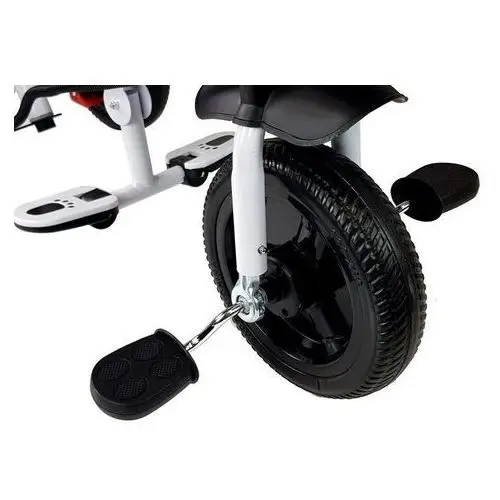 Lean toys Rower trójkołowy pro300 różowy 5