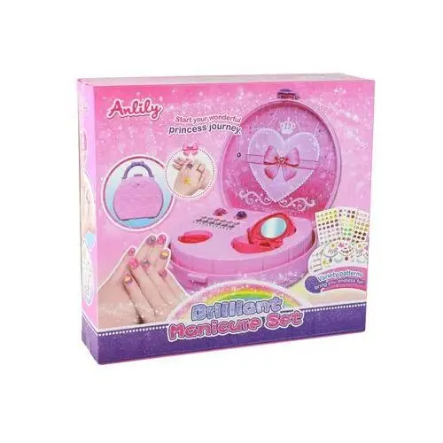 Walizka Z Akcesoriami Do Paznokci Manicure Naklejki Tipsy LEAN Toys 4