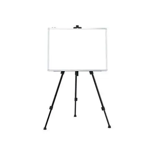 Lean toys Zestaw tablica magnetyczna 90x60cm na stojaku magnesy pisaki gąbka 2