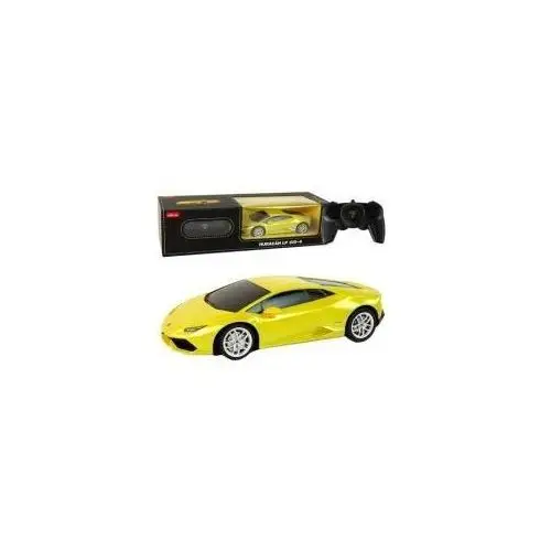 Auto R/C Lamborghini Huracan Rastar 1:24 żółte Leantoys