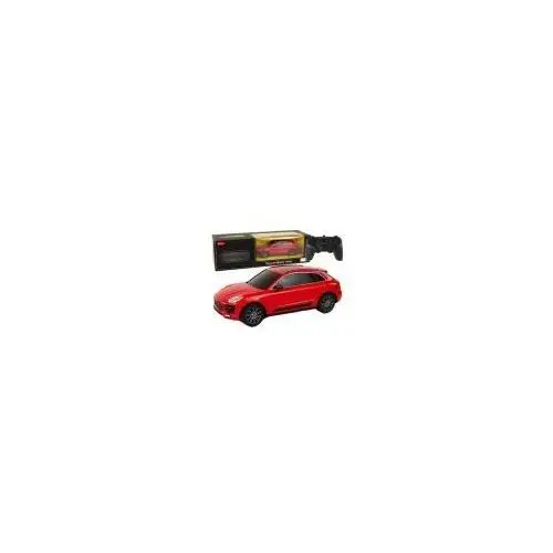 Leantoys Auto r/c porsche macan turbo rastar 1:24 czerwone