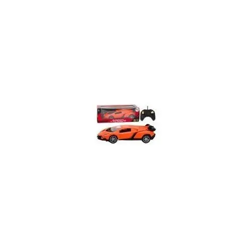 Leantoys Auto sportowe rc 1:16 pomarańczowe