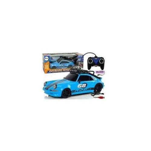 Samochód sportowy 1:18 niebieski Leantoys