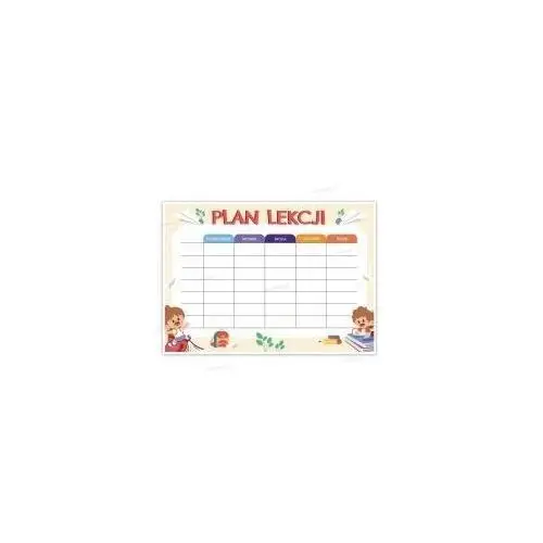 Learnhow Plan lekcji a4 - dzieci (5szt)